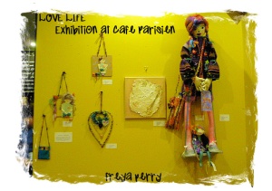 LOVE LIFE exhibits  by Freya Perry